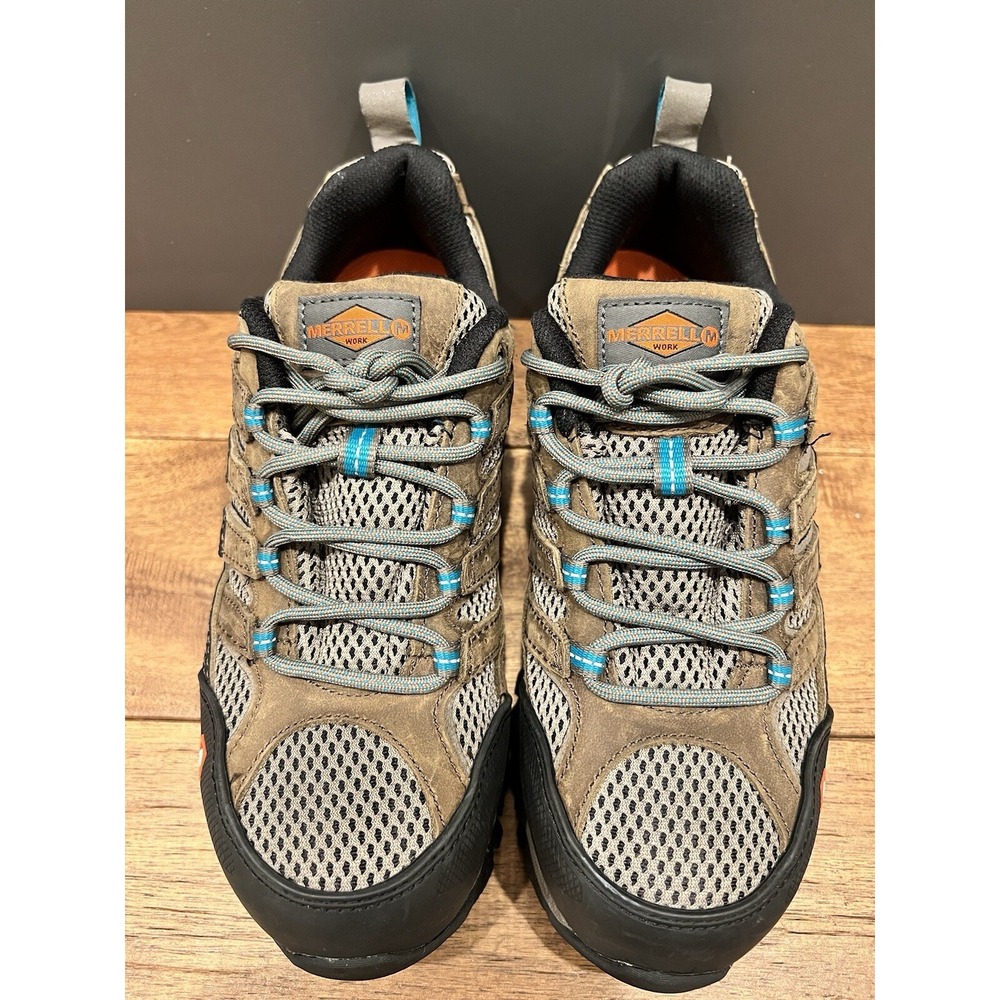 Merrell Womens Moab 2 Vapor Composite Toe Work Shoes 7 Boots Hike Waterproof